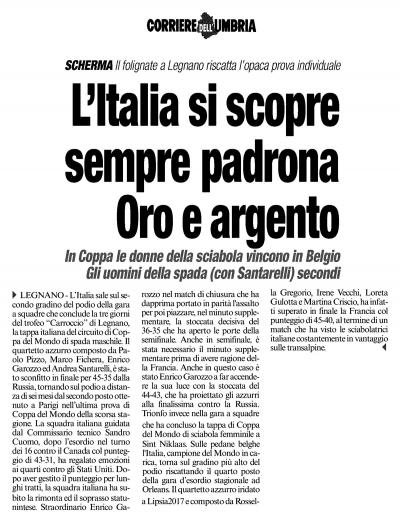 Il Corriere Dell Umbria: Coppa Del Mondo Legnano